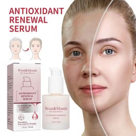 West&Month Antioxidant Renewal Serum, Tighten Facial Skin, Lighten Lines, Moisturize And Prevent Aging Serum