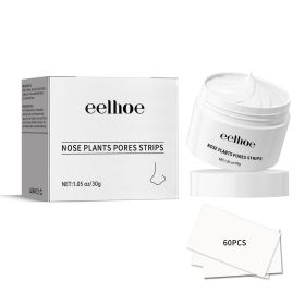 EELHOE Blackhead Cleansing Cream Skin Oil Blackheads Acne Exfoliating Cleansing Repair Pore Tearing Nose Patch (Quantity: 3pcs)